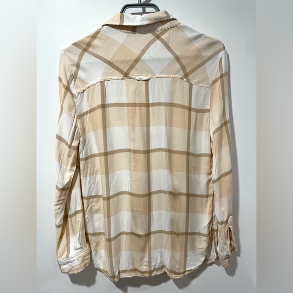 Zara Plaid Shirt Women S - Picture 3 of 3